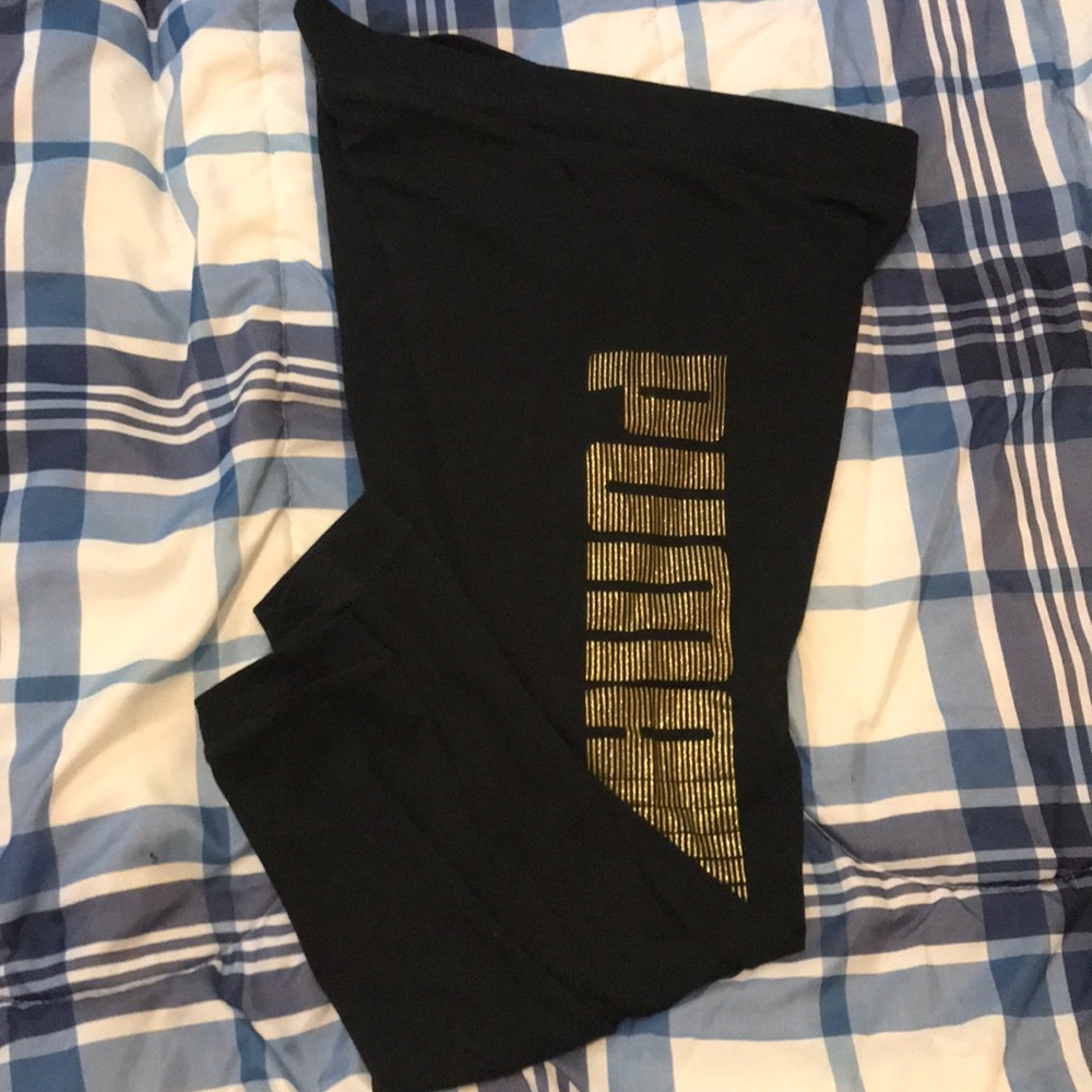 Black Puma leggings
